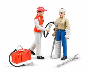 Bruder. Фигурки из серии Скорая помощь с аксессуарами (Bruder, 62-710)